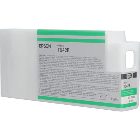Epson T642B00 Green UltraChrome HDR Ink Cartridge (150 mL) - Image Pro International