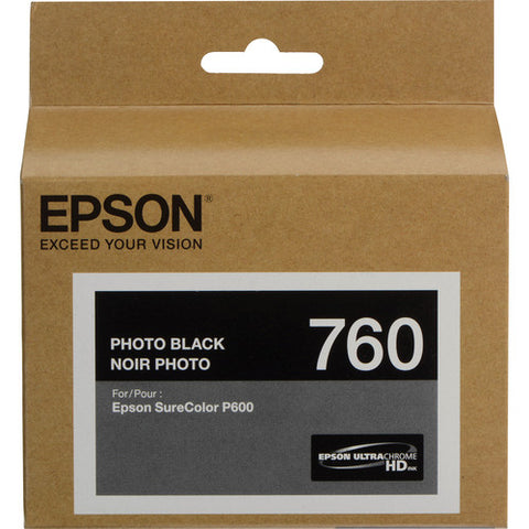 Epson T760 Photo Black Ultrachrome HD Ink Cartridge - Image Pro International
