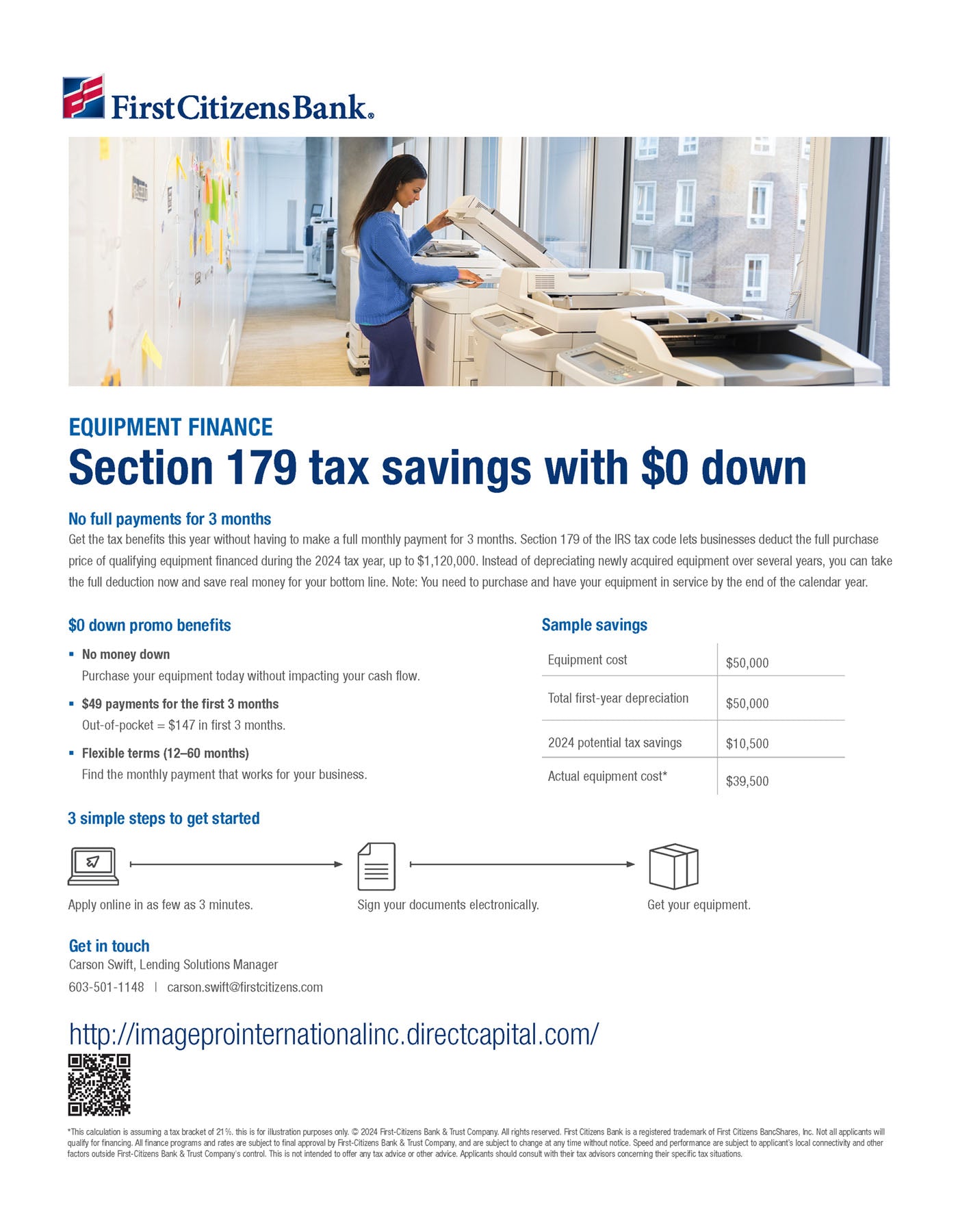 Section 179 First Citizens Bank