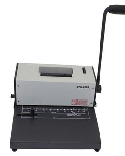 Tamerica TPC-4600 4:1 Coil Punch & Bind Machine With Crimping Pliers - Image Pro International