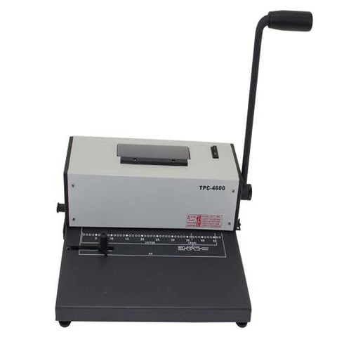 Tamerica TPC-4600 4:1 Coil Punch & Bind Machine With Crimping Pliers - Image Pro International